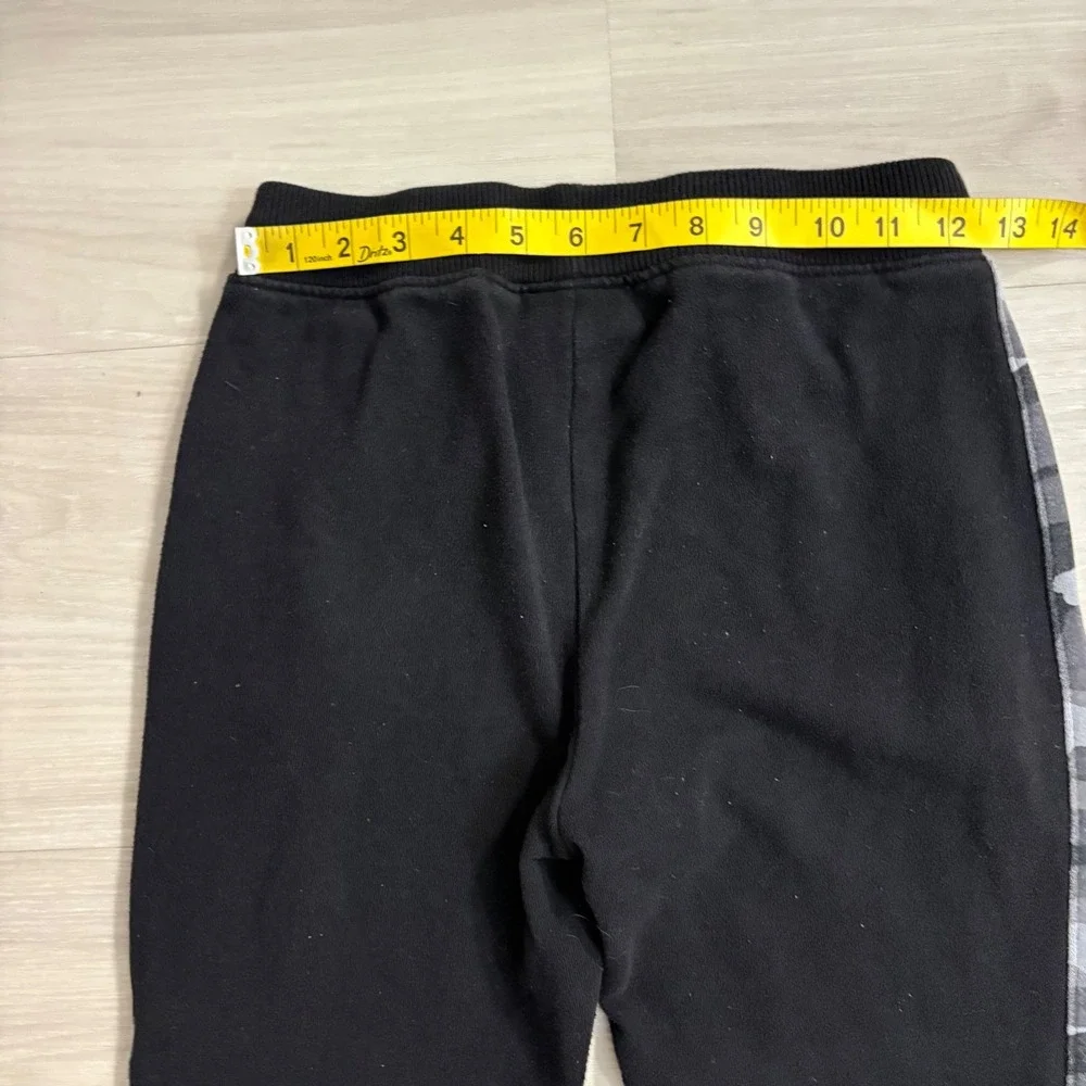 Childrens Place Jogger Boys Black Camo Side Stripe Sweatpants Size 10/12 L
